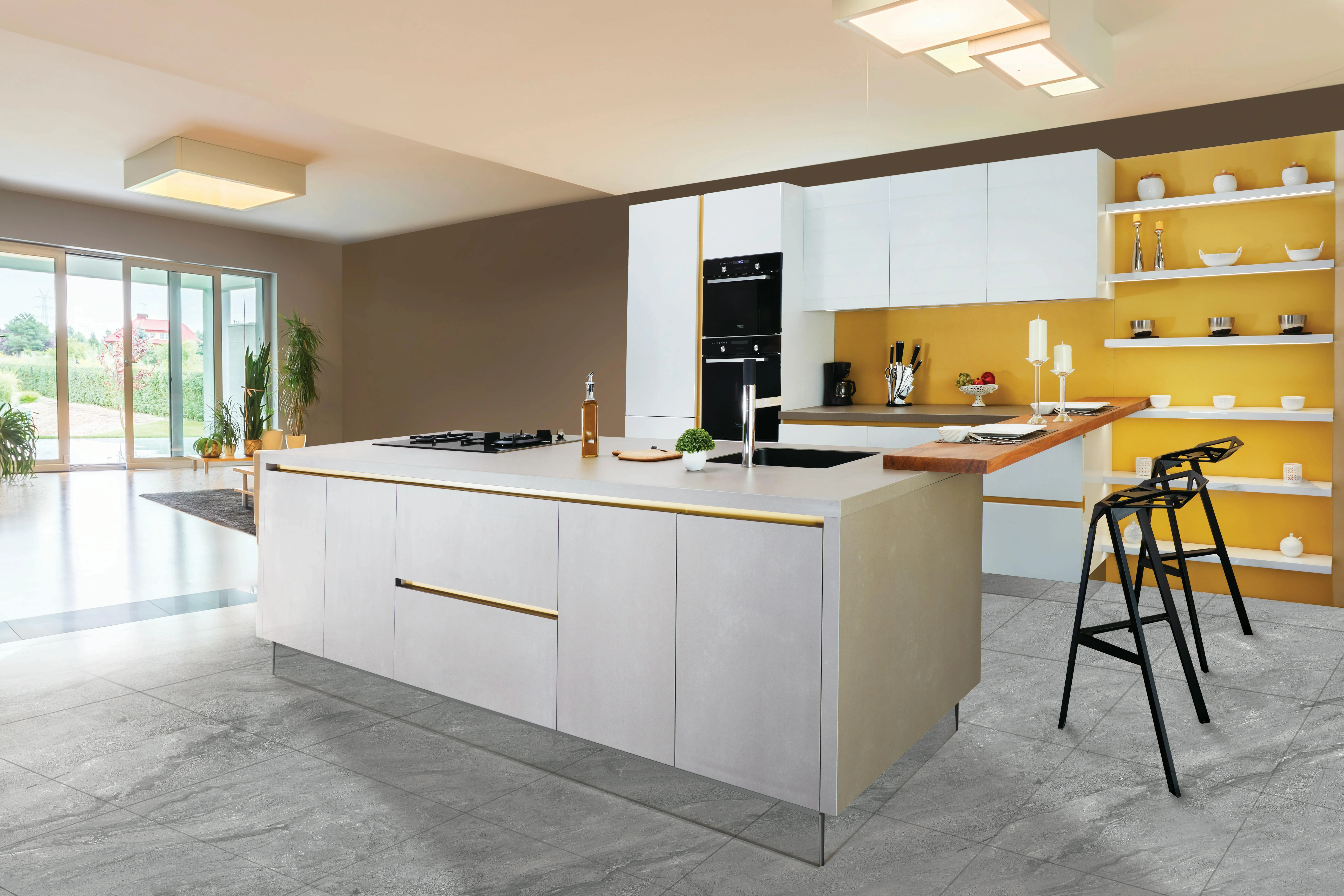 Modern home with smart features
